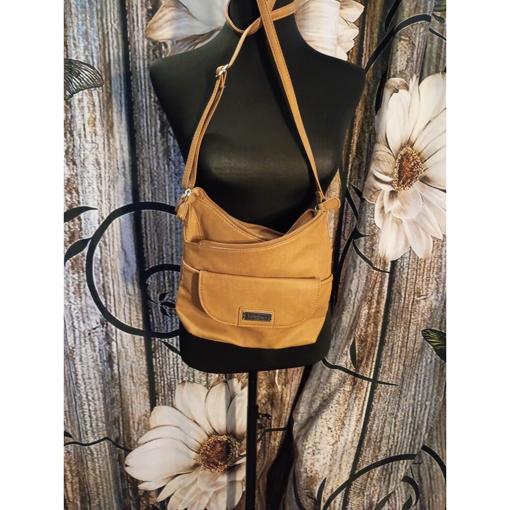 Multisac Vista Crossbody Tan/Camel Purse - Picture 2 of 13